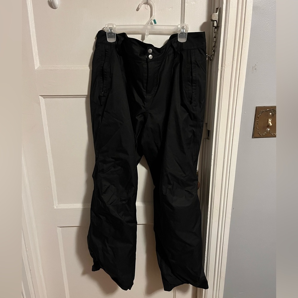 North Face Black ski/ snow pants